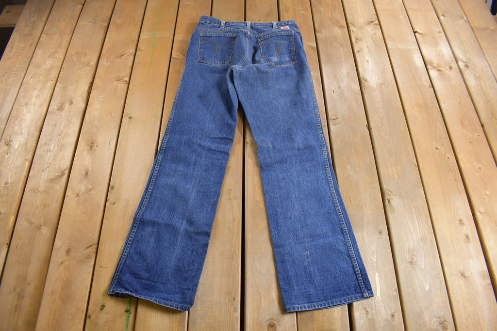 Vintage 1970s GWG Western Style Flare Jeans Size 32 x 32