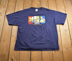 Vintage 1990s The Simpsons Money Donuts Duff Graphic T Shirt Made In USA