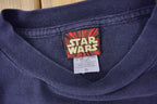 Vintage 1999 Star Wars Episode 1 All Over Print Tie Dye Promo T-Shirt