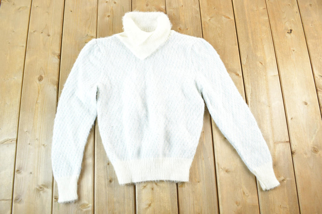 Vintage 1970s David Bret 100% Wool Knit Sweater Womens S