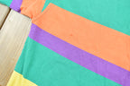 Vintage 1990s Nautica 1/2 Metre Class Striped Polo Shirt Men's L / Souvenir / Athleisure / Streetwear / Preppy / Nautical Sailing