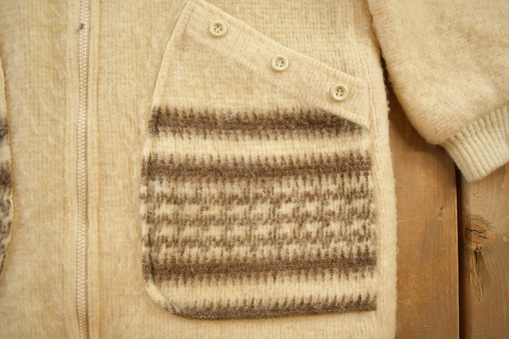 Vintage 1970s Sherpa Wool Jacket