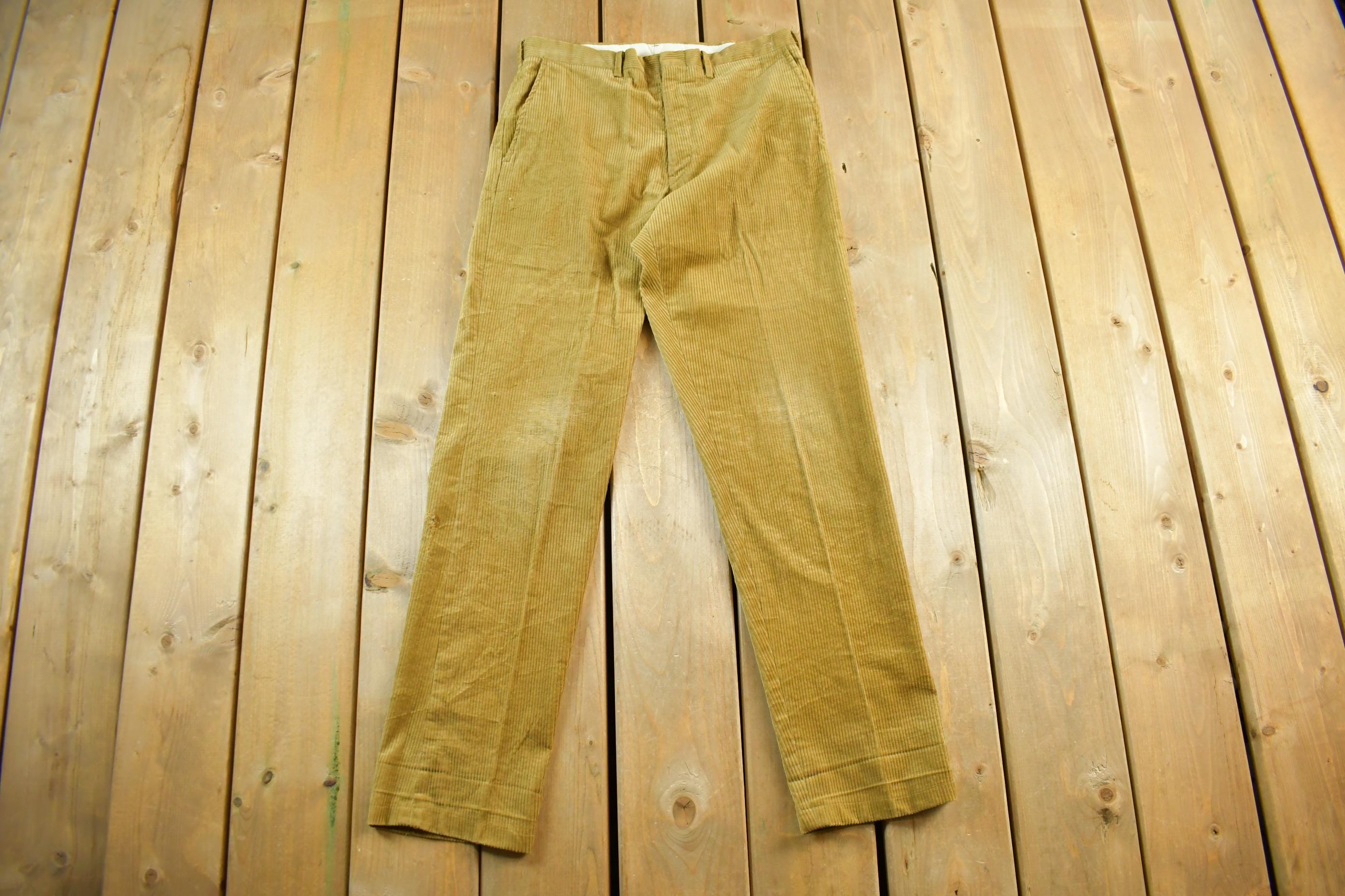Vintage 1960s Lee-Prest Corduroy Trousers Adult 30 x 30  Made in USA  60s Lee Pants  True Vintage  Vintage Pants  Lee Cords