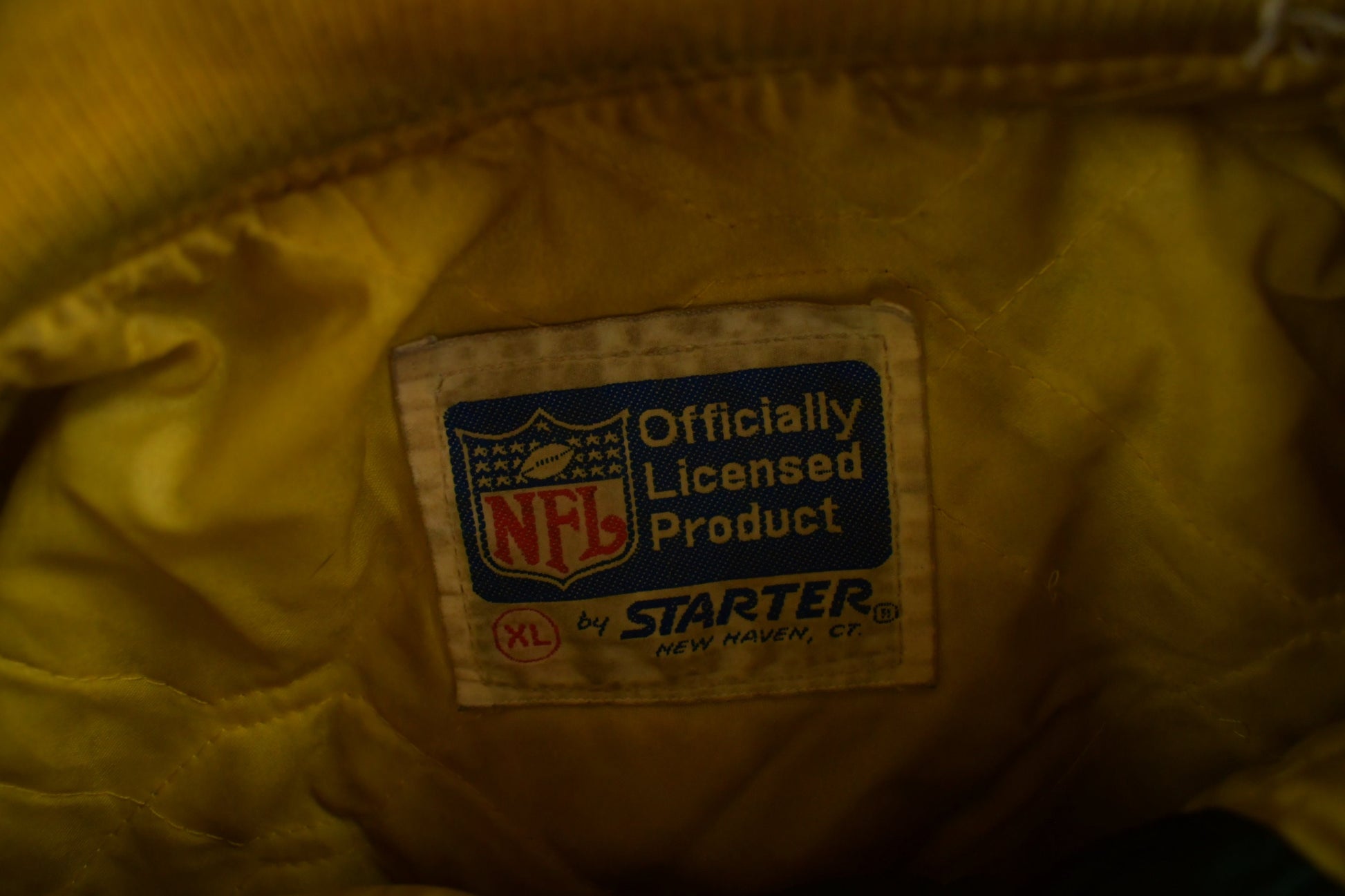 Vintage 1980s Green Bay Packers NFL Satin Starter Jacket