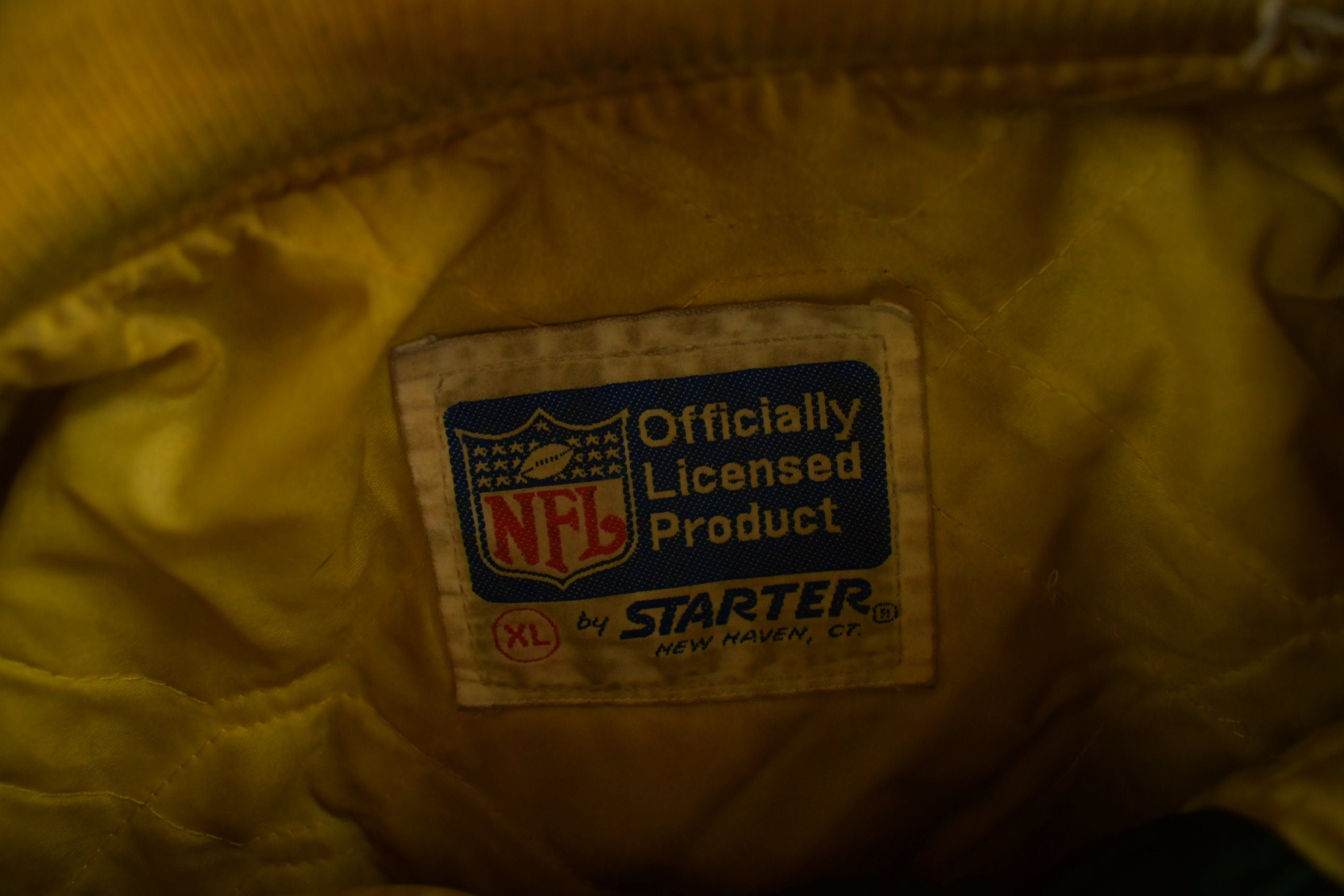 Vintage 1980s Green Bay Packers NFL Satin Starter Jacket