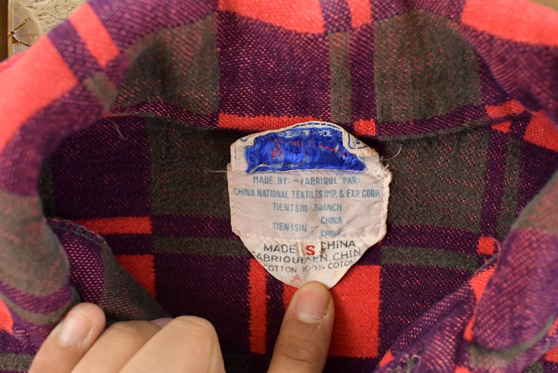 Vintage 1960s Champion Button Up Plaid Flannel Trucker Shirt Men's Small  Vintage Champion  True Vintage