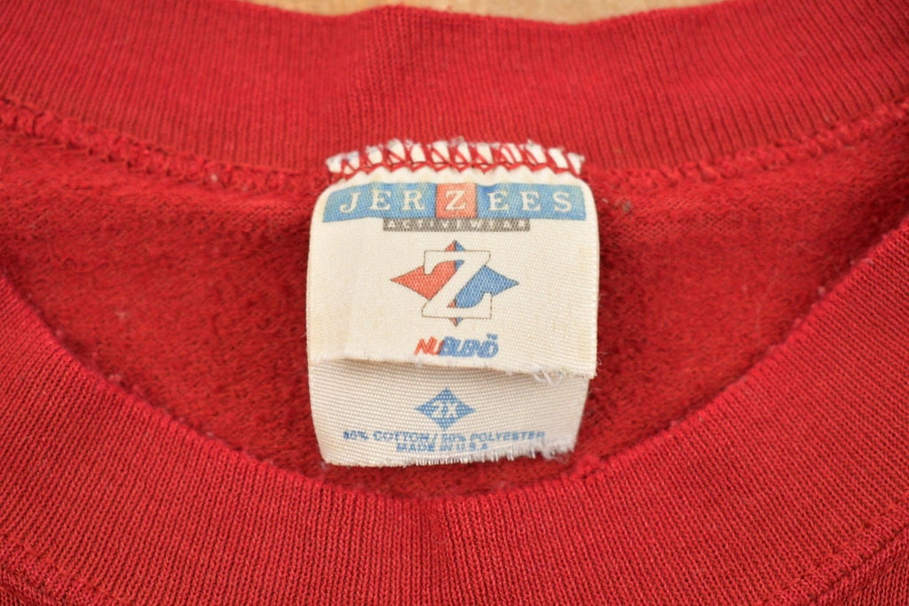 Vintage 1990s Blank Jerzees Crewneck Sweatshirt /