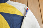 Vintage 1990s Indiana Pacers NBA Logo Athletic Shark Tooth Jacket