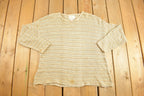 Vintage 1990s Beige Knitted Sweater