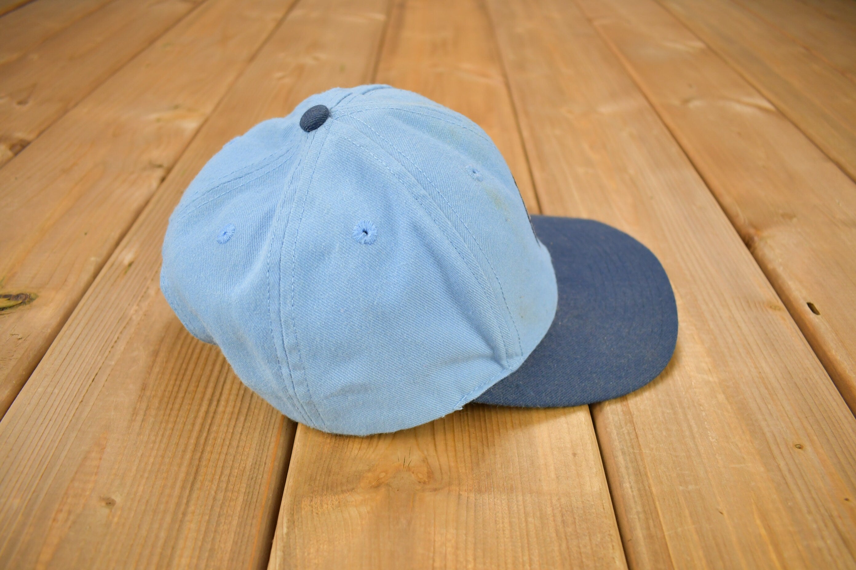 Vintage 1990s University Of North Carolina Tar Heels Collegiate Nike Strap Back Hat  OSFA  90s Snap Back  UNC