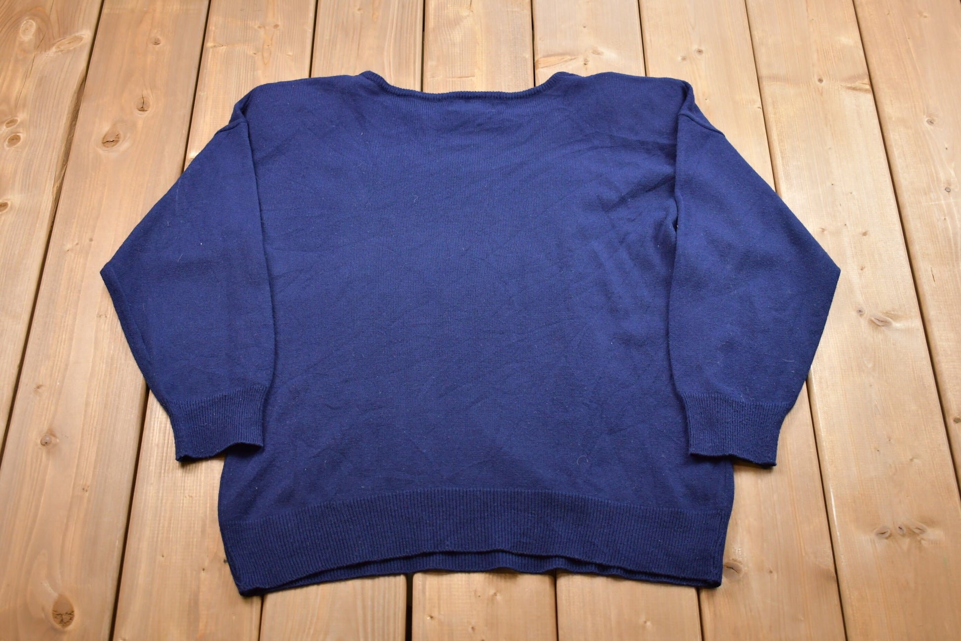 Vintage 1990s Embroidered Art Crewneck /