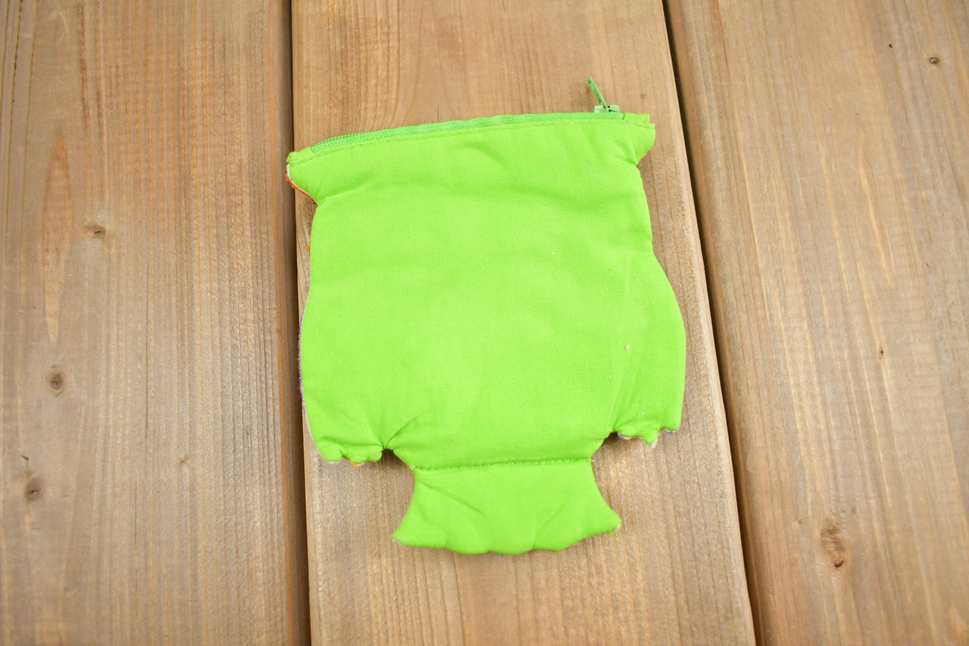 Vintage Y2K Owl Shape Embroidered Coin Pouch / Vintage Accessory / Cute Owl