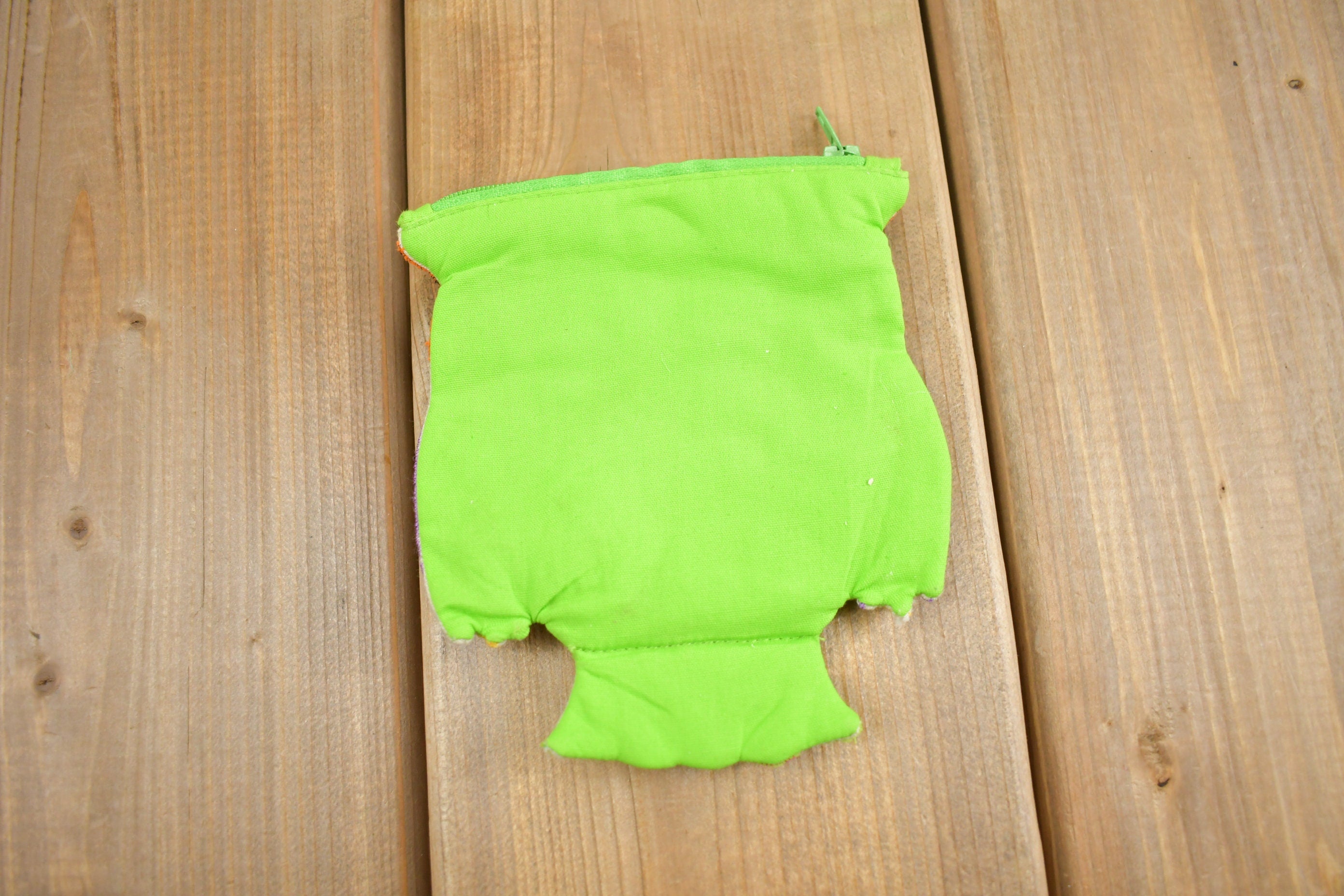 Vintage Y2K Owl Shape Embroidered Coin Pouch