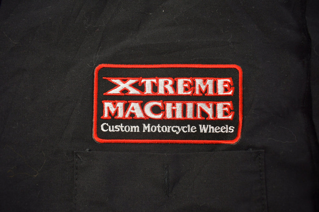 Vintage 1990s Xtreme Machine Graphic Button Up Shirt