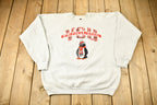Vintage 1990s University of Youngstown Penguins Collegiate Raglan Crewneck