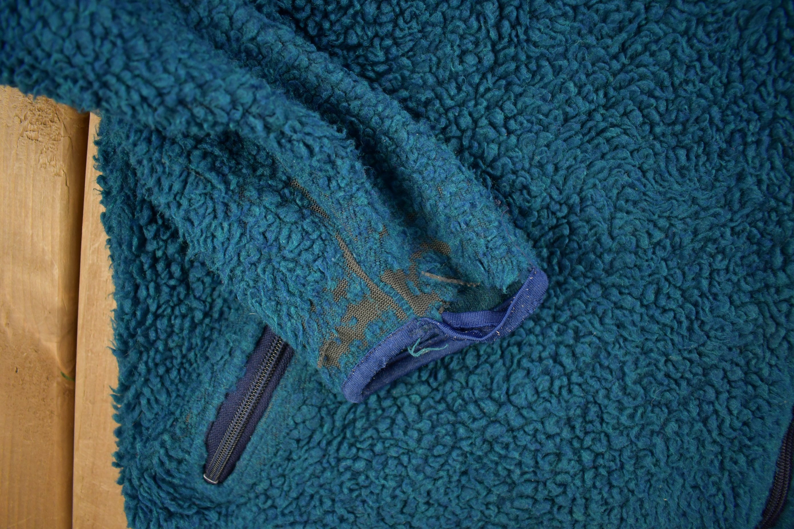 Vintage 1990s LL Bean Deep Pile Fleece Sweater