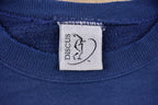 Vintage 1990s Discus Athletic Blank Blue Crewneck Sweatshirt  90s Crewneck  Essential  Streetwear  90s