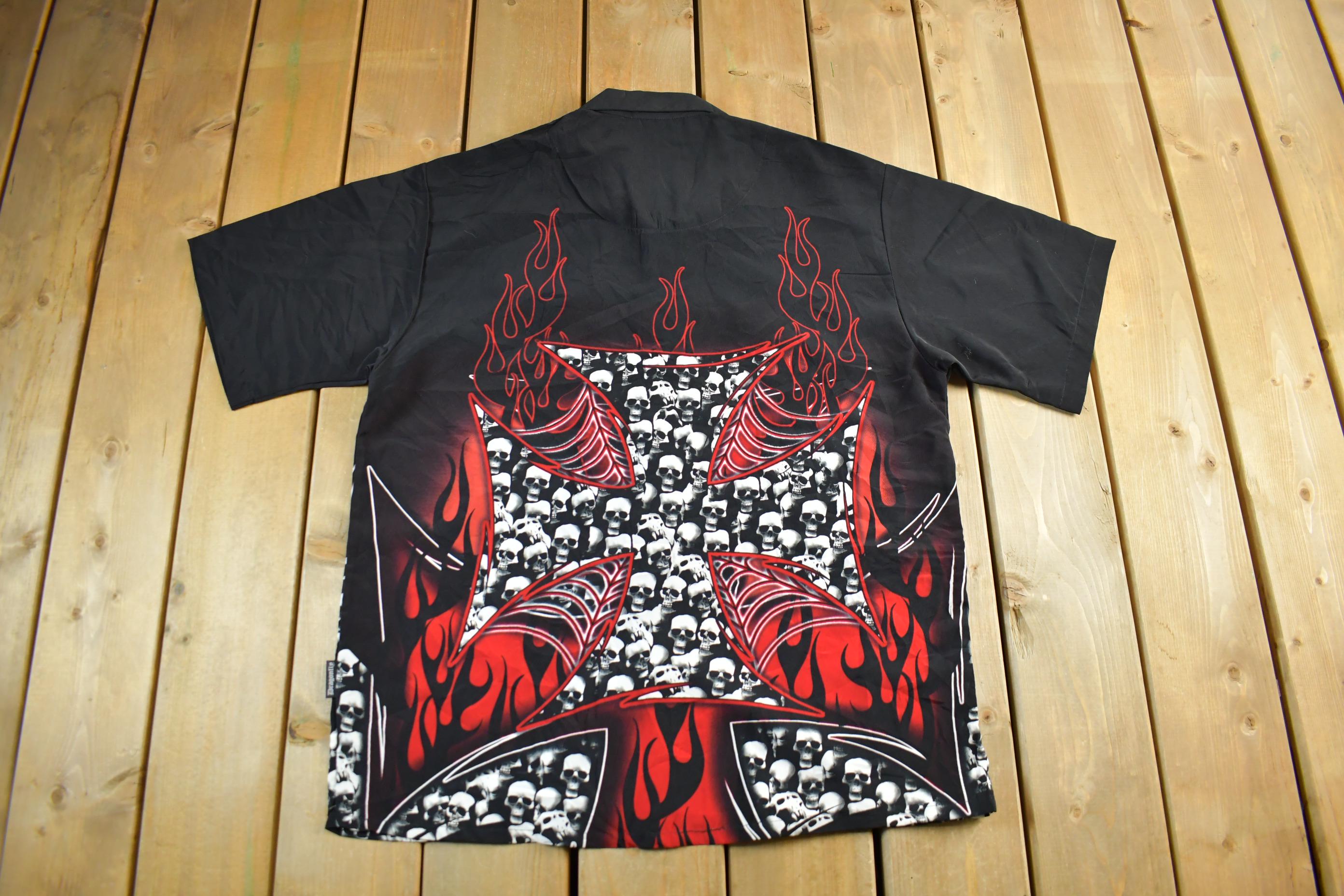 Vintage 2000s Broken Spoke Saloon Button Up Shirt Men's XL