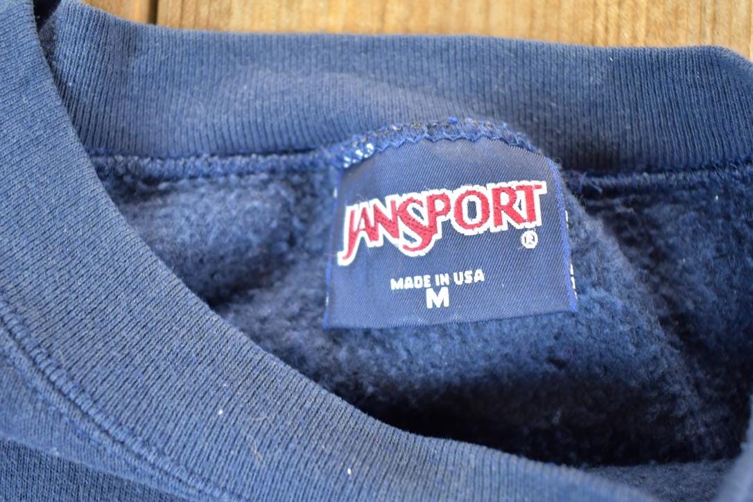 Vintage 1990s Jansport Moravian College Crewneck Sweatshirt Mens M