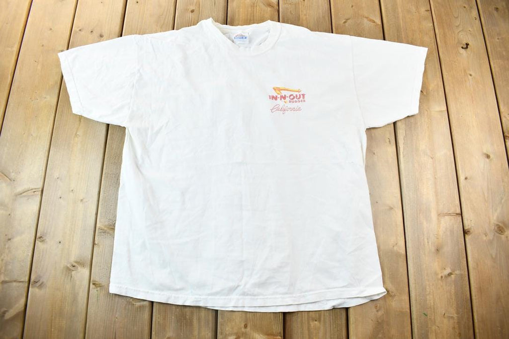 Vintage 2001 In-N-Out Burger California Promo T-Shirt