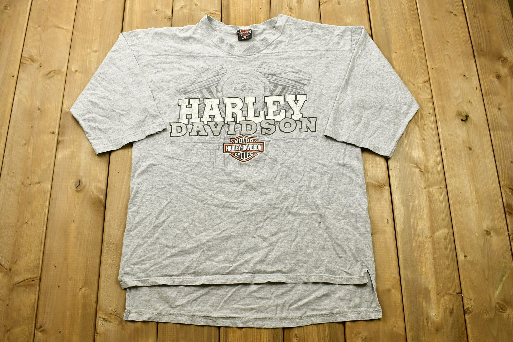 Vintage 1994 Harley Davidson Motorcycles Conrad's T-Shirt