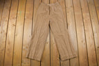 Vintage 1980s Chequers Made in USA Wool Plaid Pants