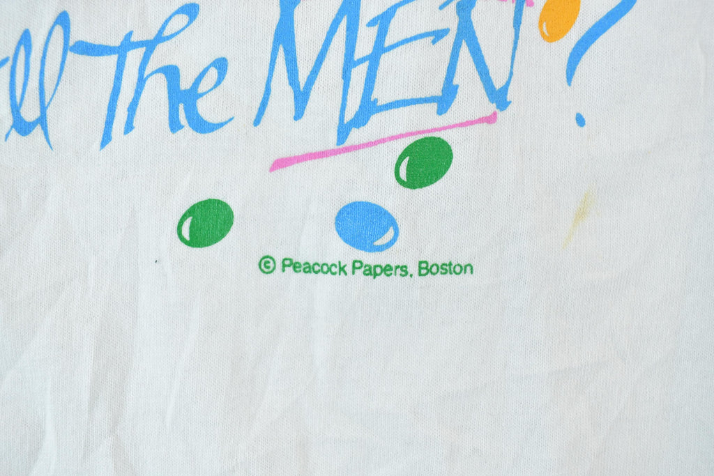 Vintage 1990s Here A Chick Single Stitch T-Shirt