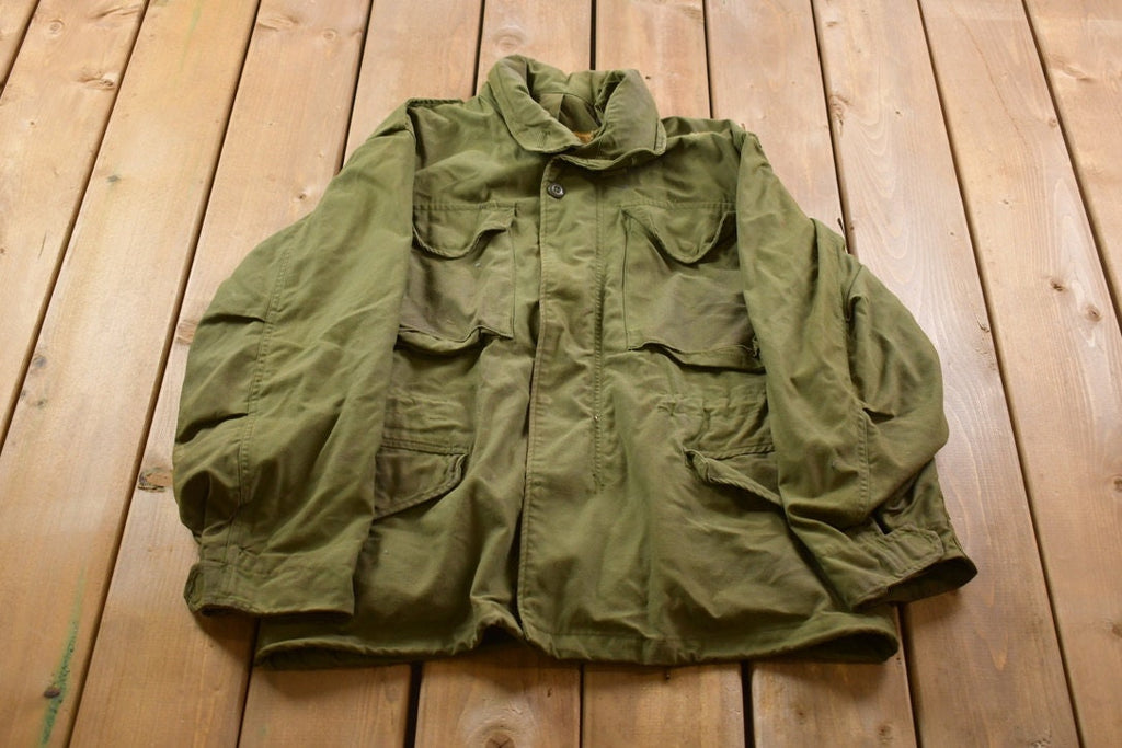 Vintage 1977 Military Cold Weather Field Coat