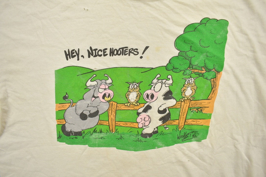 Vintage 1990s A Heard Of Laughter Graphic T Shirt