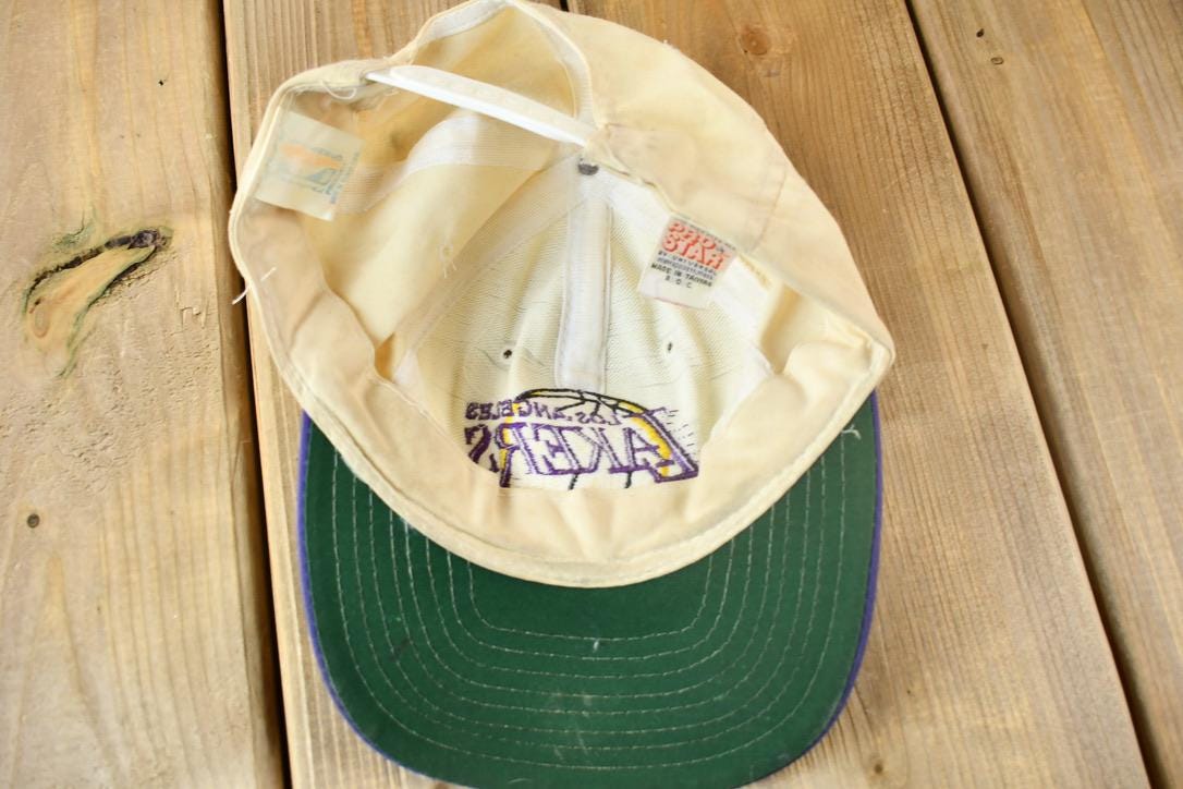 Vintage 1990s Los Angeles Lakers NBA Snap Back Hat