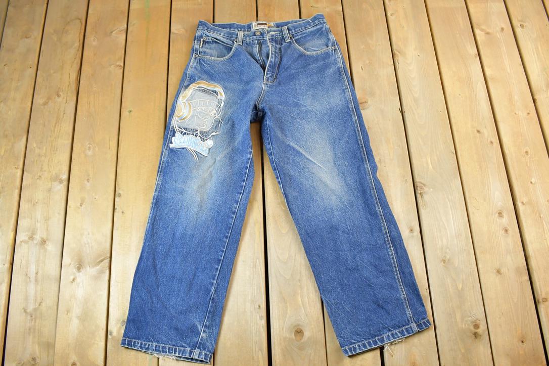 Vintage 1990s Southpole Denim Hip Hop Jeans Size 32x30 Made In USA