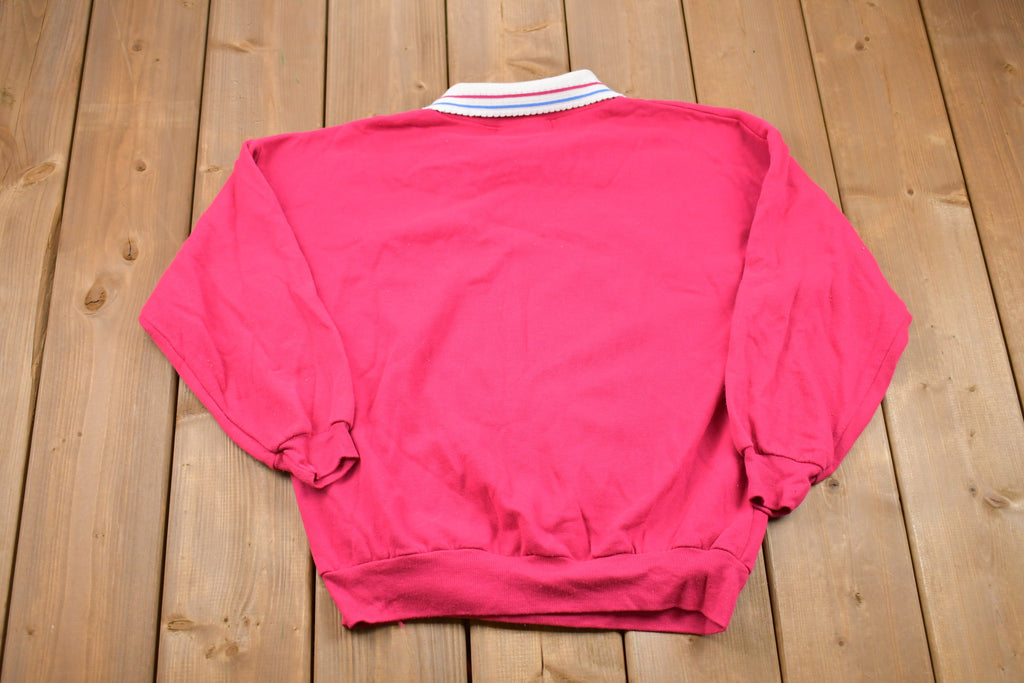Vintage 1990s Land'n Sea Collared Sweatshirt