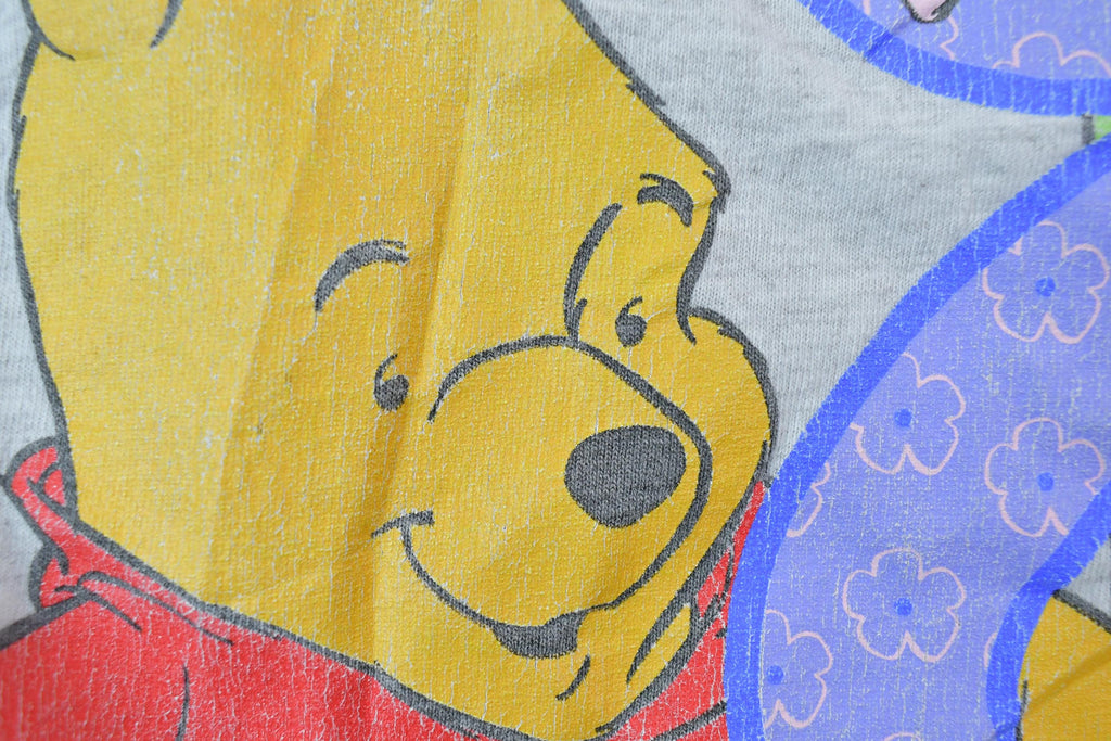 Vintage 1990s Pooh Bear Hunny Piglet Disney Cartoon Promo Nightgown
