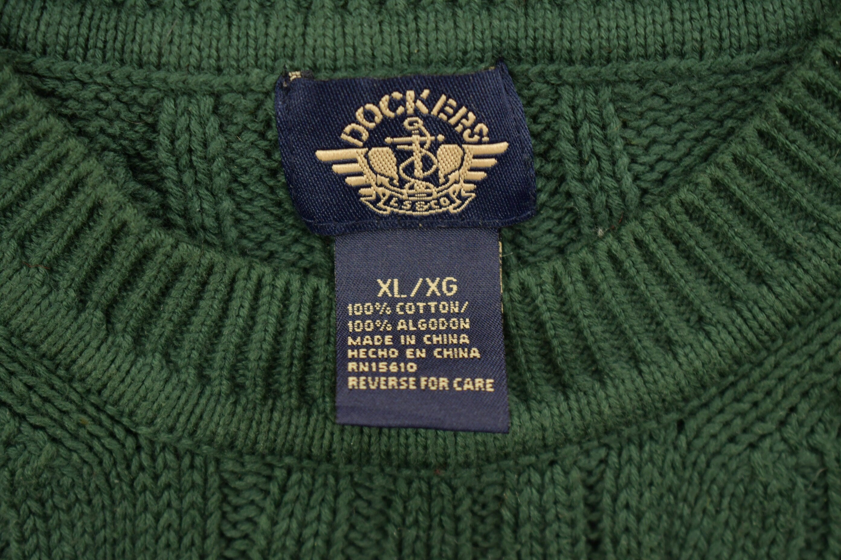 Vintage 1990s Dockers Knitted Crewneck Sweater