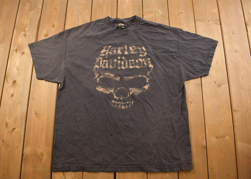 Vintage 1990s Tacoma Washington Harley Davidson T-Shirt