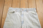 Vintage 1990s Levi's 550 Relaxed Fit Jeans Made In Canada Size 36x32