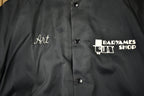 Vintage 1980s Barryames Tux Shop Snap Button Windbreaker Bomber Jacket