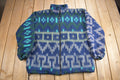 Vintage 1990s Aztec Pattern Heavy Fleece jacket