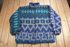 Vintage 1990s Aztec Pattern Heavy Fleece jacket