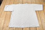 Vintage 1990s Bow Hunting Double Layer Graphic T-Shirt Made In USA Size XXL