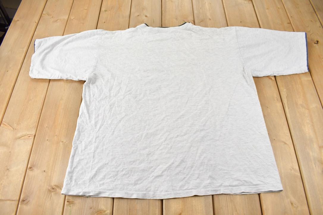 Vintage 1990s Bow Hunting Double Layer Graphic T-Shirt Made In USA Size XXL