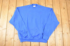 Vintage 1990s Hanes Activewear Blank Crewneck Sweatshirt Men's L