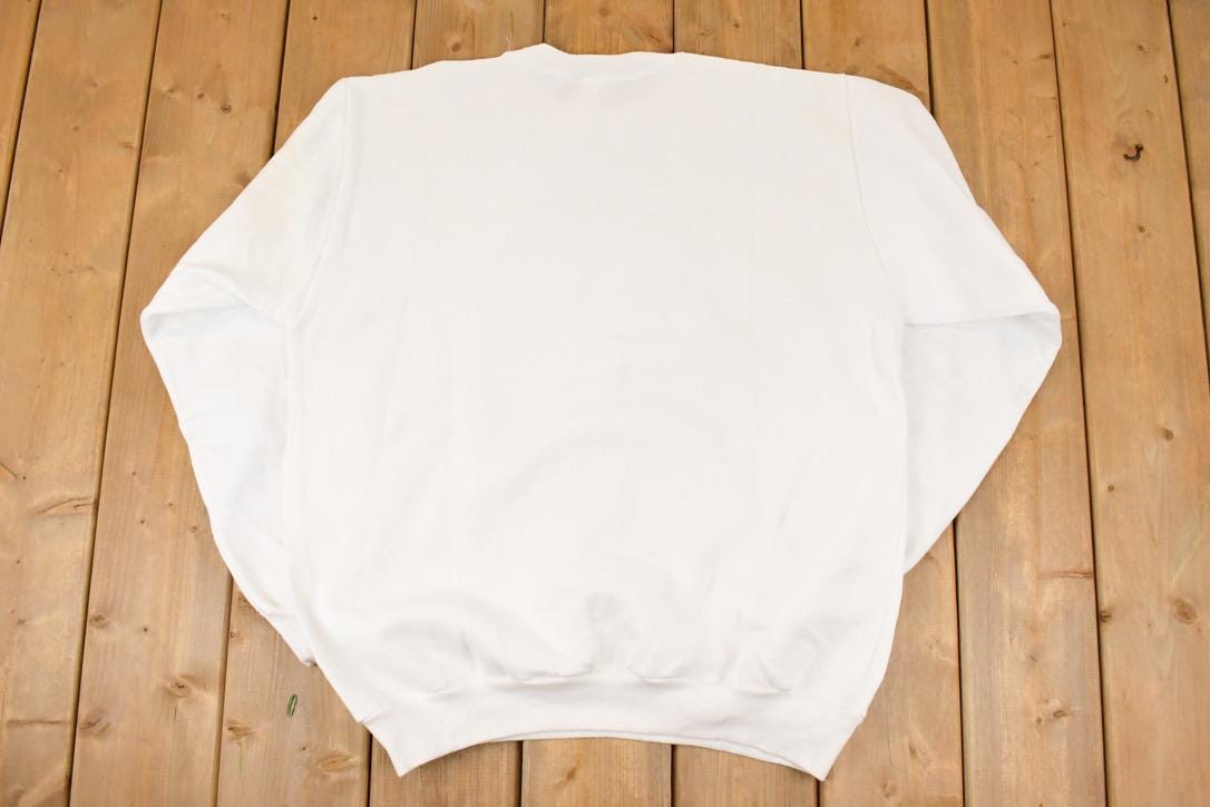 Vintage 1990s Myrtle Beach Graphic Print Crewneck Sweatshirt Men's L