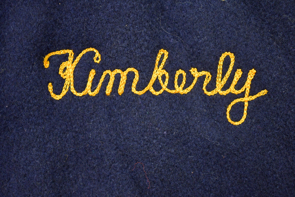Vintage 1980s 100% Wool Varsity Jacket