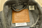 Vintage 1990s Levi's 2 Tone Patch Work Denim Jean Jacket