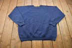 Vintage 1980s Blank Raglan Crewneck Sweatshirt