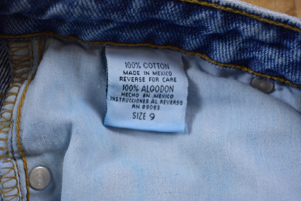 Vintage 1990s L.E.I Blue Denim Flared Jeans 30 x 30