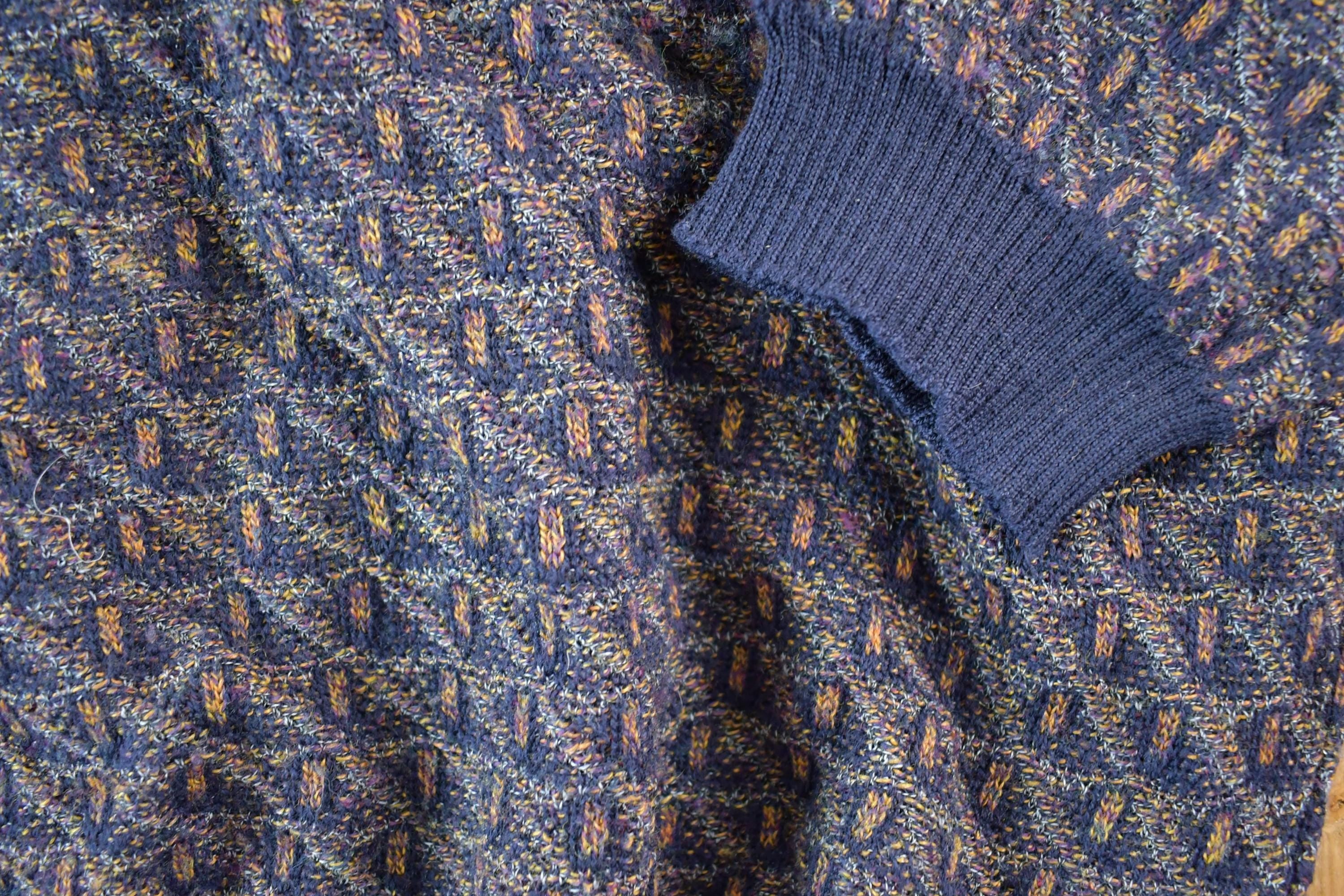Vintage 1990s Jos A Bank Merino Wool Knit Sweater Mens M