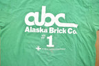 Vintage 1990s Alaska Brick Co. Graphic T Shirt