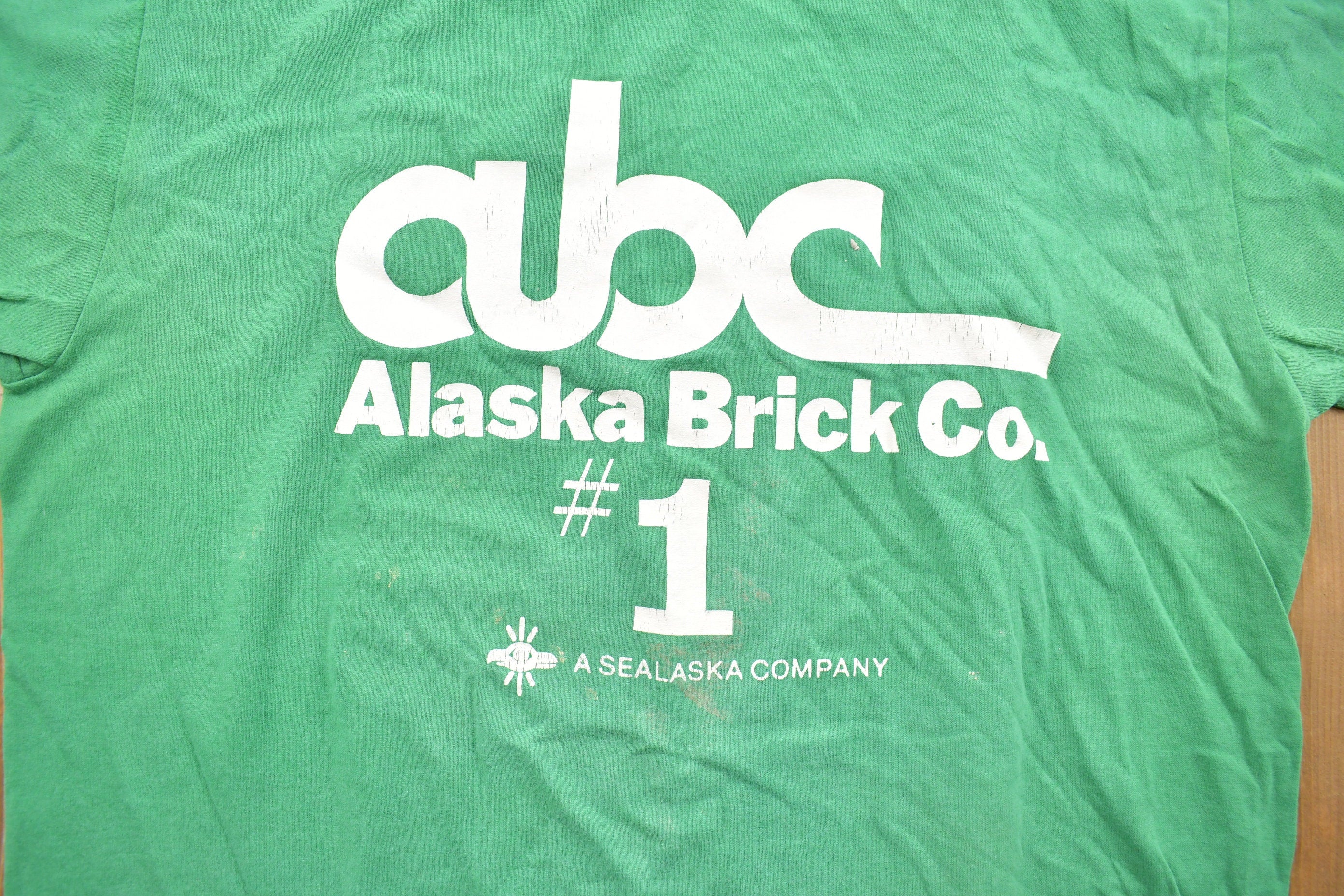 Vintage 1990s Alaska Brick Co. Graphic T Shirt